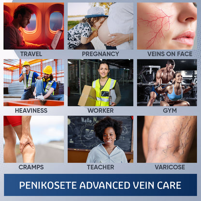 Penikosete, America's 1st Punarnava Supplement For Varicose Veins Support & Blood Circulation.